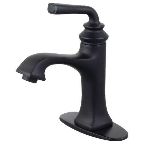Restoration Single-Handle 1-Hole Deck Mount Bathroom Faucet