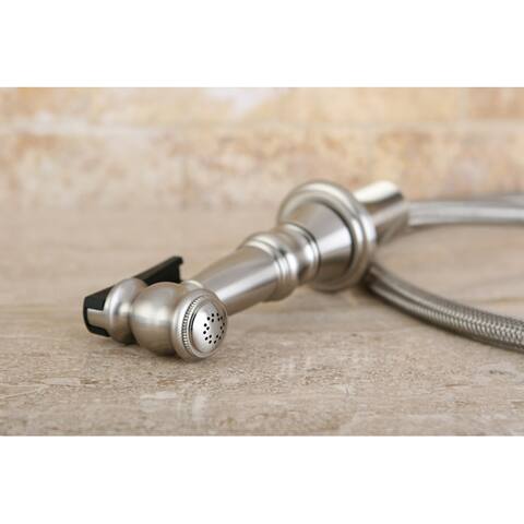 Kingston Brass Brass Side Sprayer with 45" Hose for Kitchen Faucet