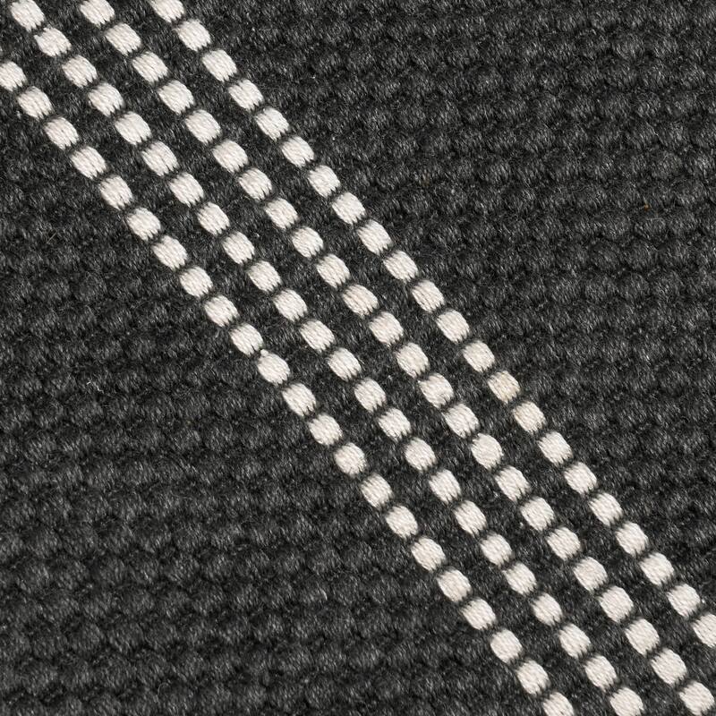 Villa by Classic Home Sorrento Handwoven Performance Stripe Fabric Rug
