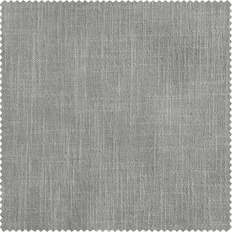 Exclusive Fabrics Simply Faux Linen Curtains (2 Panel) Light Filtering Curtains For Bedroom & Living Room Curtains