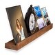 preview thumbnail 2 of 4, Rustic State Smith Wall Mount Kid's Bookshelf Picture Ledge 30 Inch - Pack of 2