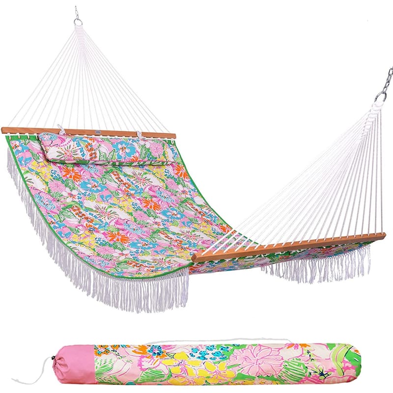 12 FT Double Quilted Fabric Hammock