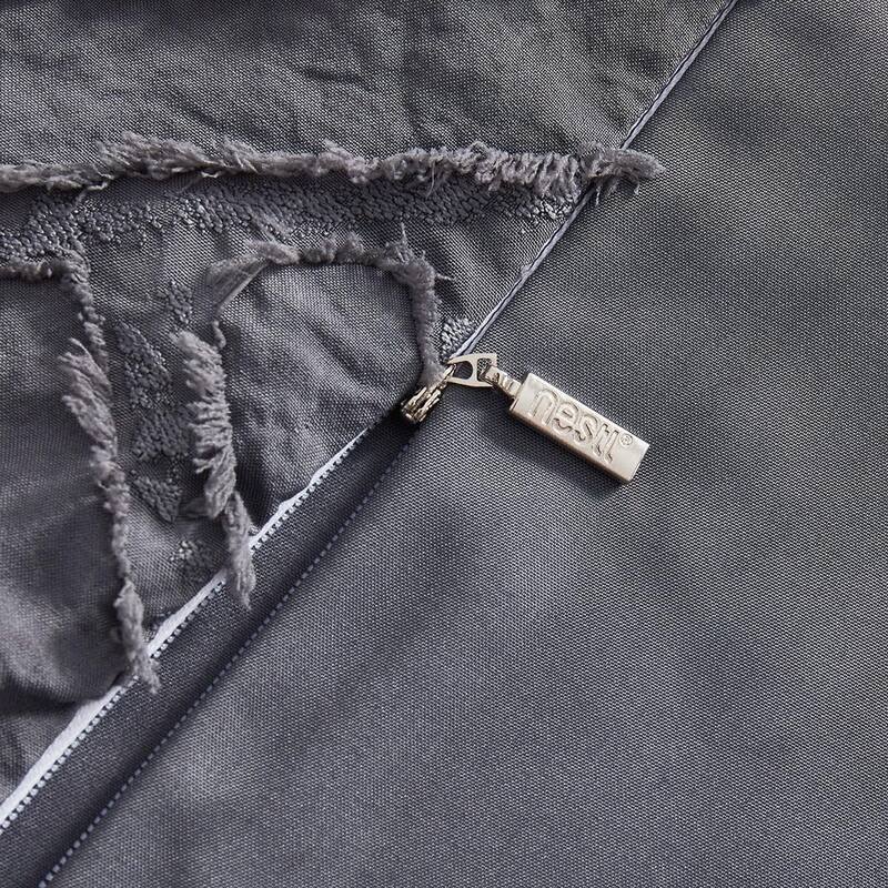 Empyrean Bedding Tufted Duvet Cover Set with Quilted Down Alternative Comforter Insert