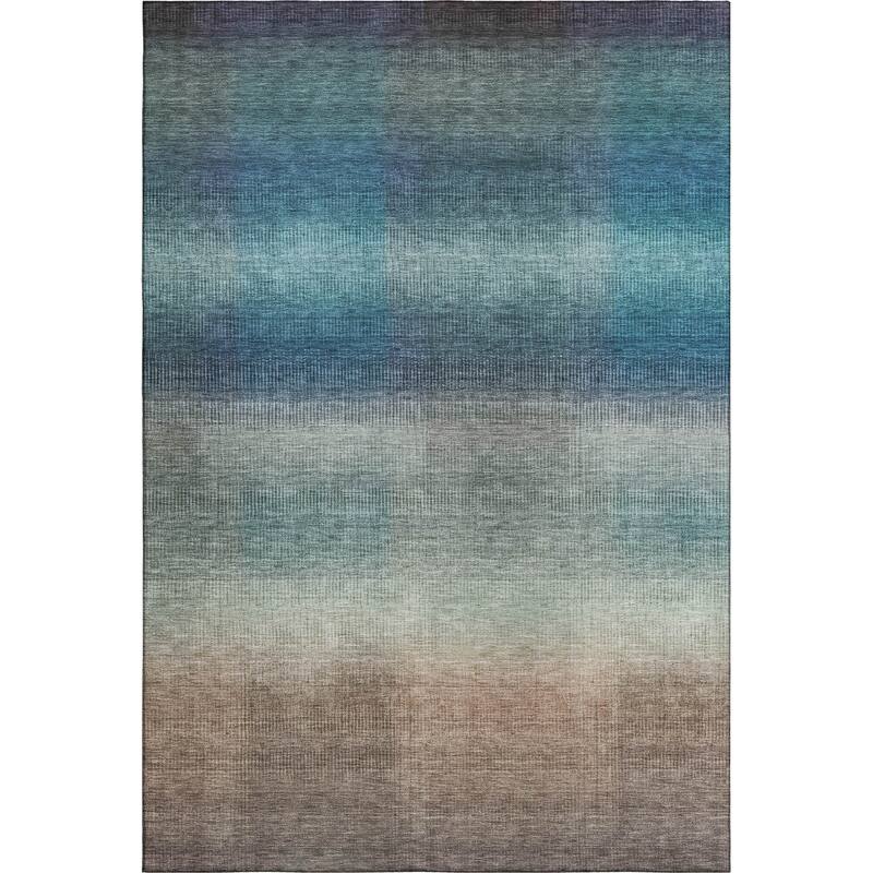 Premium Washable Super Soft Solid Ombre Mayfield Rug