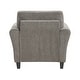 preview thumbnail 11 of 49, Fremont & Park Diboli Chenille 3-Piece Living Room Set - Wood Finish Exposed Feet
