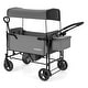 preview thumbnail 21 of 19, Babyjoy Foldable Wagon Stroller ,Baby Stroller with Removable - See Details