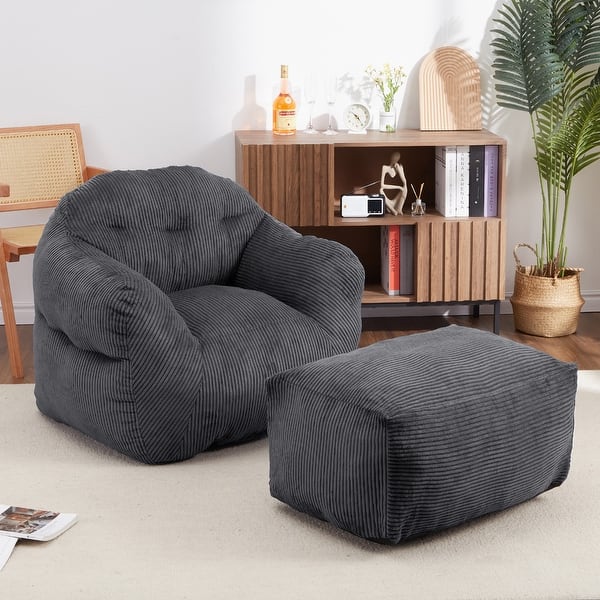 Living Room Bean Bag Corner Bean Bag Chair For Adults Oversize