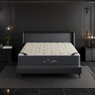 SweDrea 12 in. Luxurious Double-Sided Hybrid Mattress – Medium/Firm with CertiPUR-US, SGS and OEKO-TEX