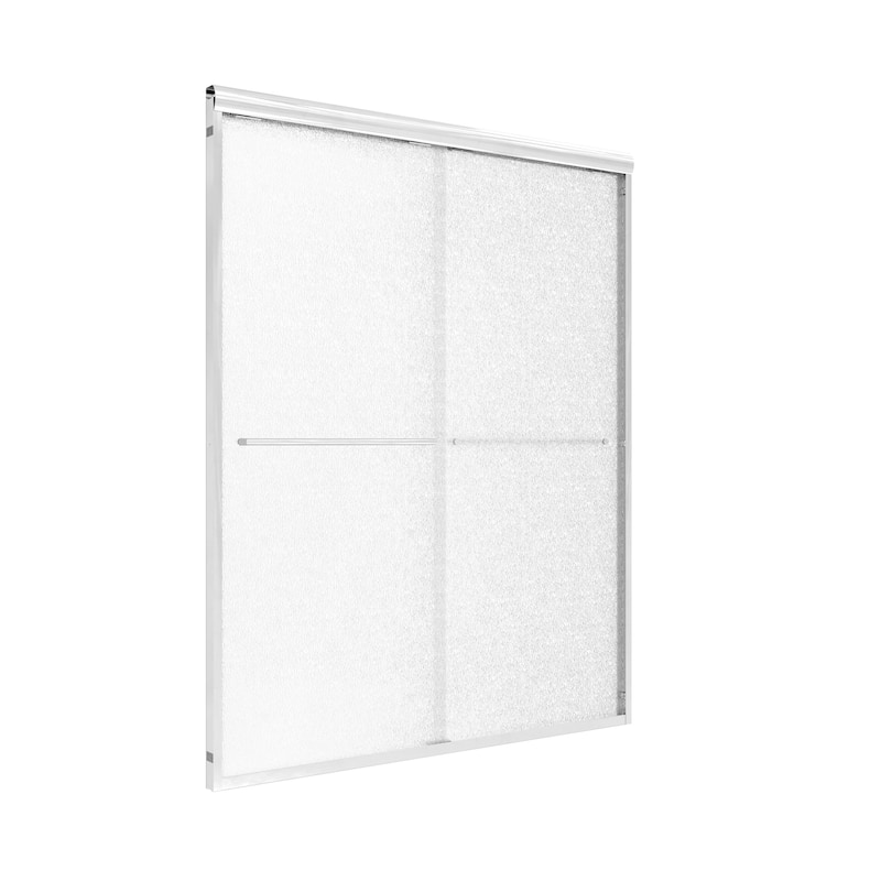 CRAFT + MAIN CVSS6072-RN Cove 72" High x 60" Wide Sliding Frameless - Silver