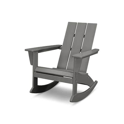 POLYWOOD Modern Adirondack Rocking Chair