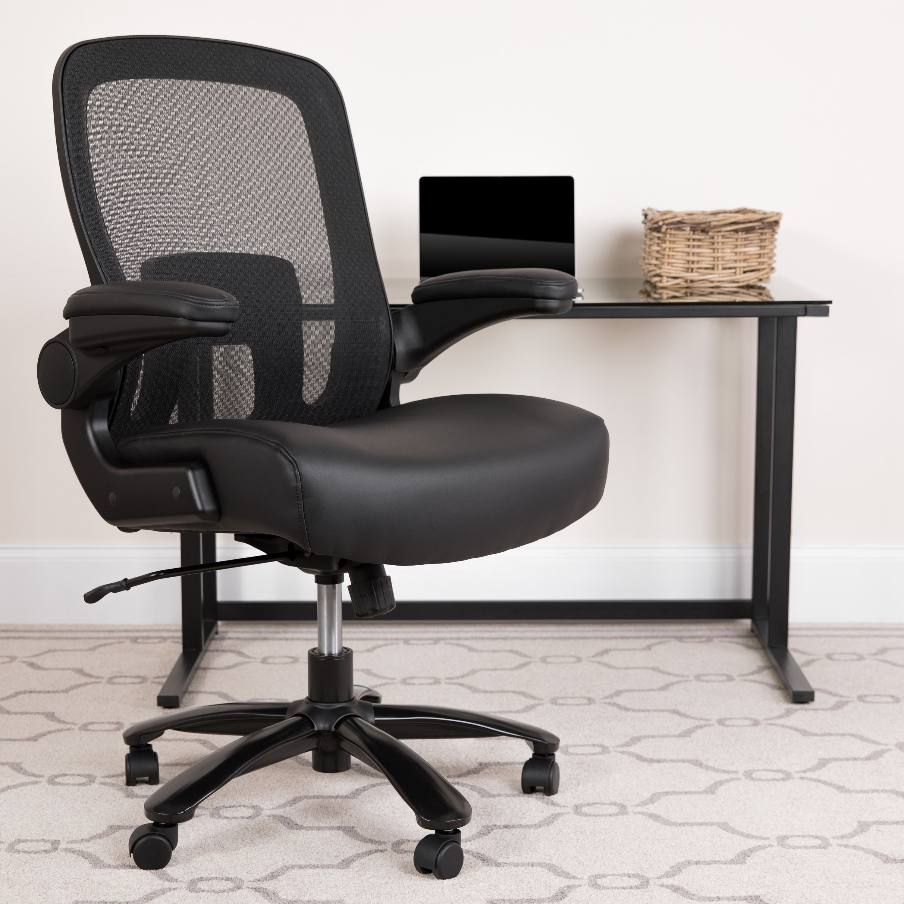 Tall mesh hot sale office chair