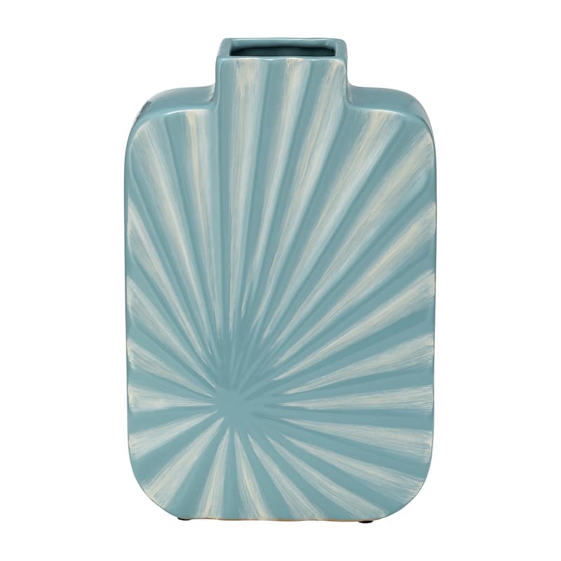 Sagebrook Home Coastal Artisan Vase Abstract