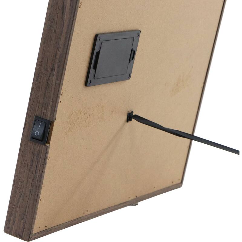 Fraser Hill Farm 45-In. WELCOME Porch Leaner Sign w/Battery-Operated LED Lights & Bunny Ears, Festive Spring Decoration, Blue