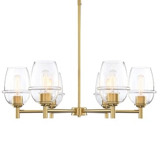 Designers Fountain D310M-6CH Summer Jazz 6 Light 28" Wide Chandelier