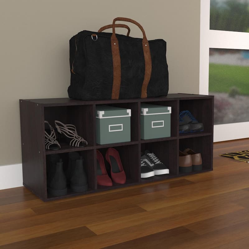 ClosetMaid 8-Cube Stackable Shoe Organizer