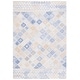 preview thumbnail 10 of 11, SAFAVIEH Handmade Abstract Þorstina Modern Rug 4' x 6' - Blue/Grey - Rectangle