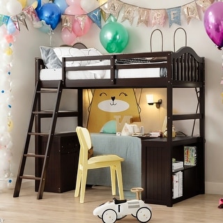 Multifunctional Design Bed Bunk Bed Twin Size Loft Bed House Bed Kids Bed