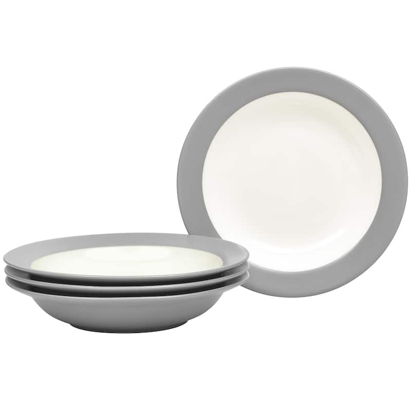 Noritake Colorwave Set Of 4 Pasta/Rim Soups, 8-1/2", 20 Oz.
