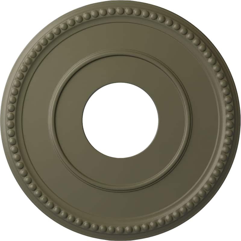 12 1/2"OD x 3 7/8"ID x 3/4"P Bradford Ceiling Medallion