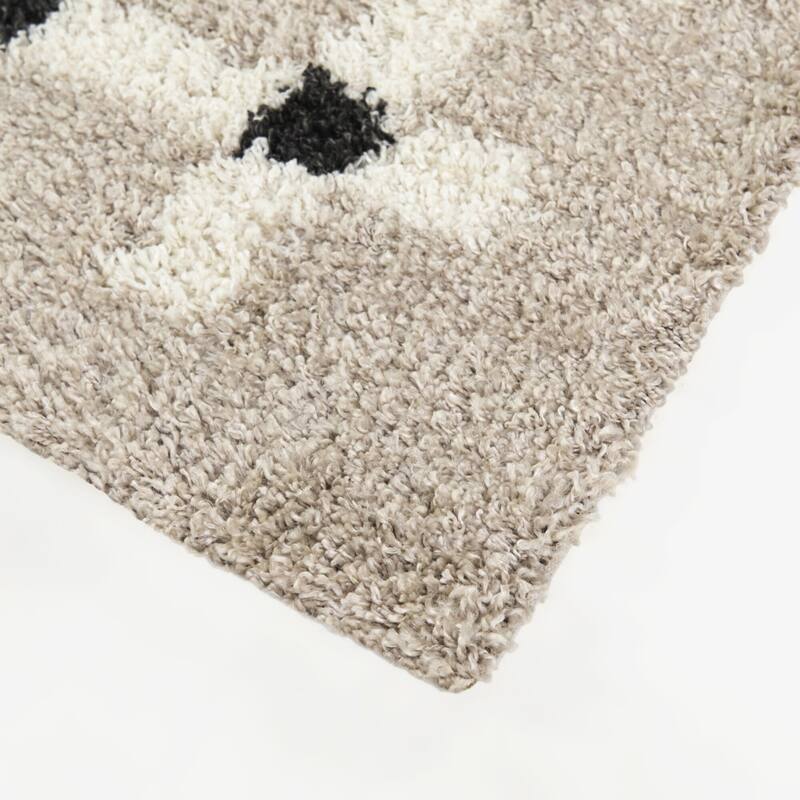 Stewart Trellis Shag Area Rug