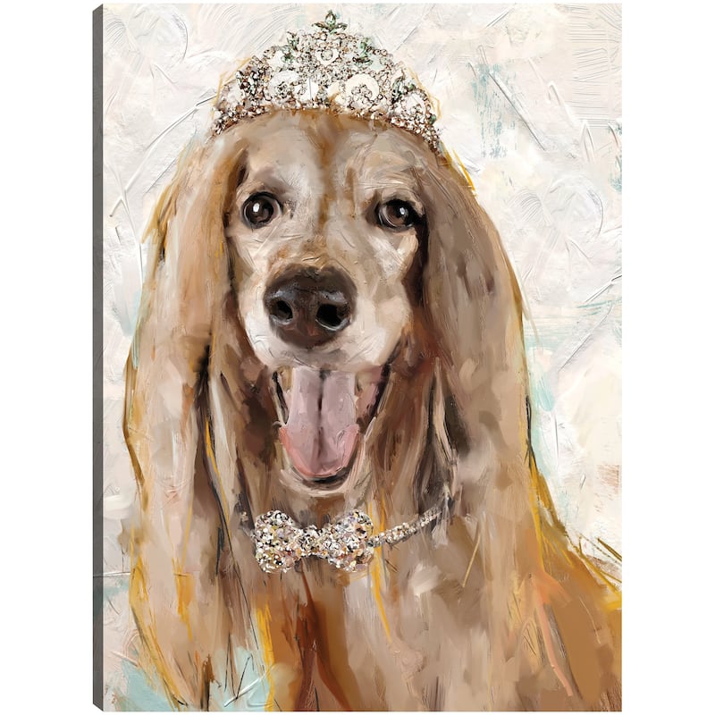 Doggie Divas IV By Studio Arts Canvas Art Print