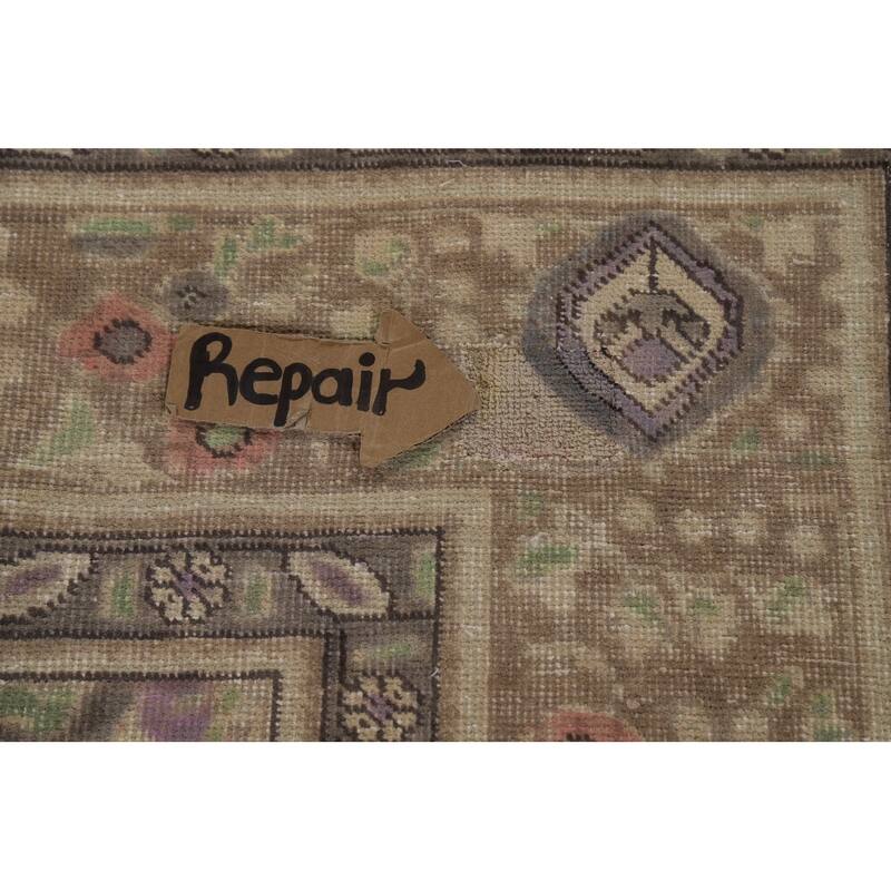 Traditional Blue Medallion Tabriz Persian Rug Hand-Knotted Wool Carpet - 8'2"x 11'0"