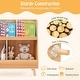preview thumbnail 3 of 5, 5-Cubby Toy Storage Organizer Children 2-Tier Open Book Display Organizer
