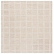 preview thumbnail 35 of 47, SAFAVIEH Hand-Tufted Pine Zymryd Modern & Contemporary Wool Rug 3' Square - Beige/Ivory