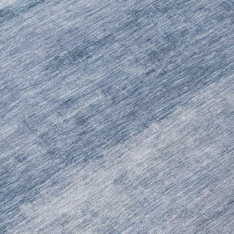Machine Washable Indoor/Outdoor Watercolor Ombre Chantille Rug