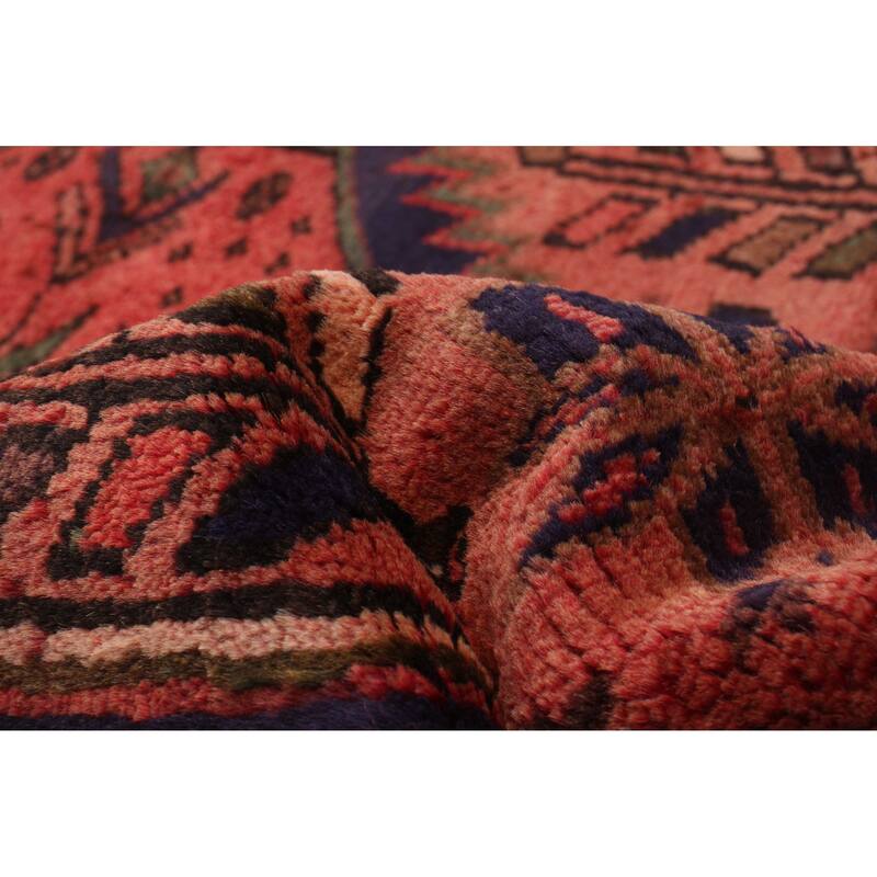 ECARPETGALLERY Hand-knotted Anadol Copper Wool Rug - 4'1 x 10'4