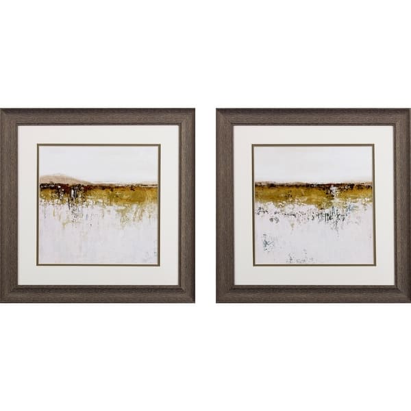 Set of Two Abstract Landscapes Wall Art - Bed Bath & Beyond - 35438031