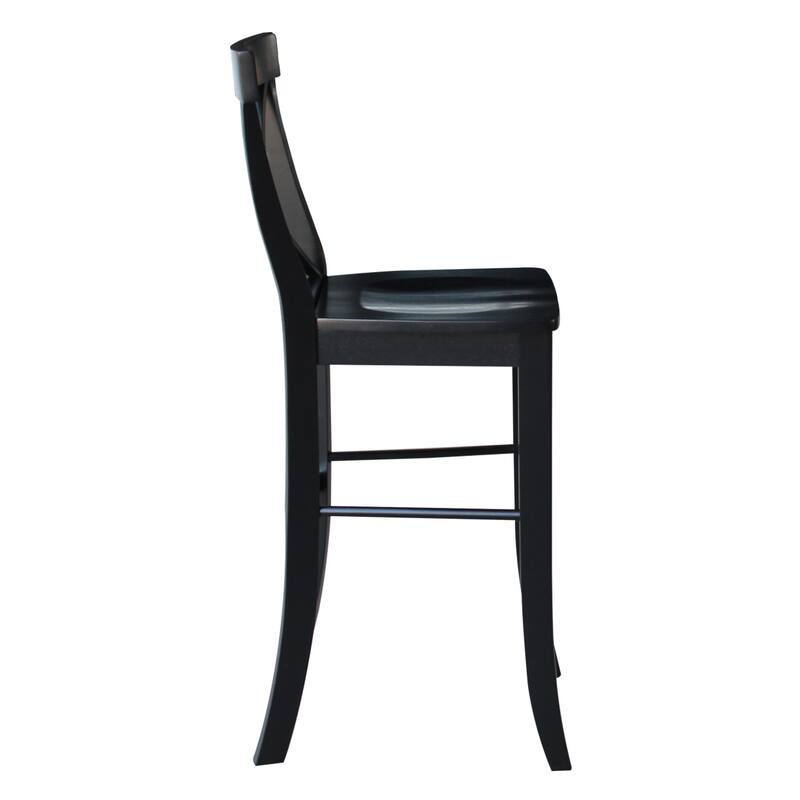 42" Round Pedestal Bar Height Table with 2 Bar Height Stools