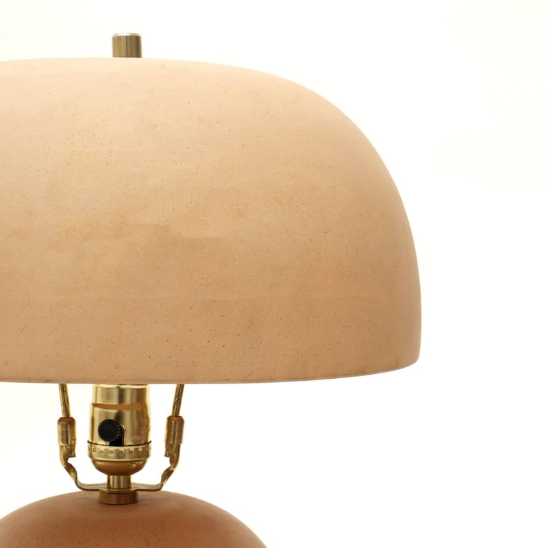 Decorative Ceramic Table Lamp For Living Room-Bedroom-Tabletop-Home Decor-13X13X24.5"