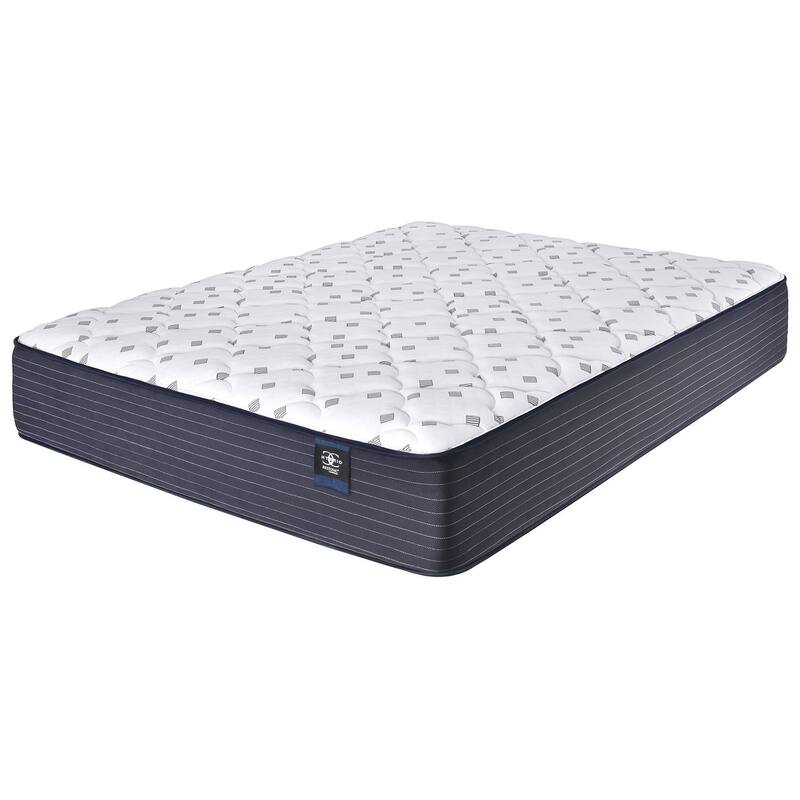 Restonic Aurelian 11.5" Firm Hybrid Mattress with Advanced Cooling and Targeted Lumbar Comfort