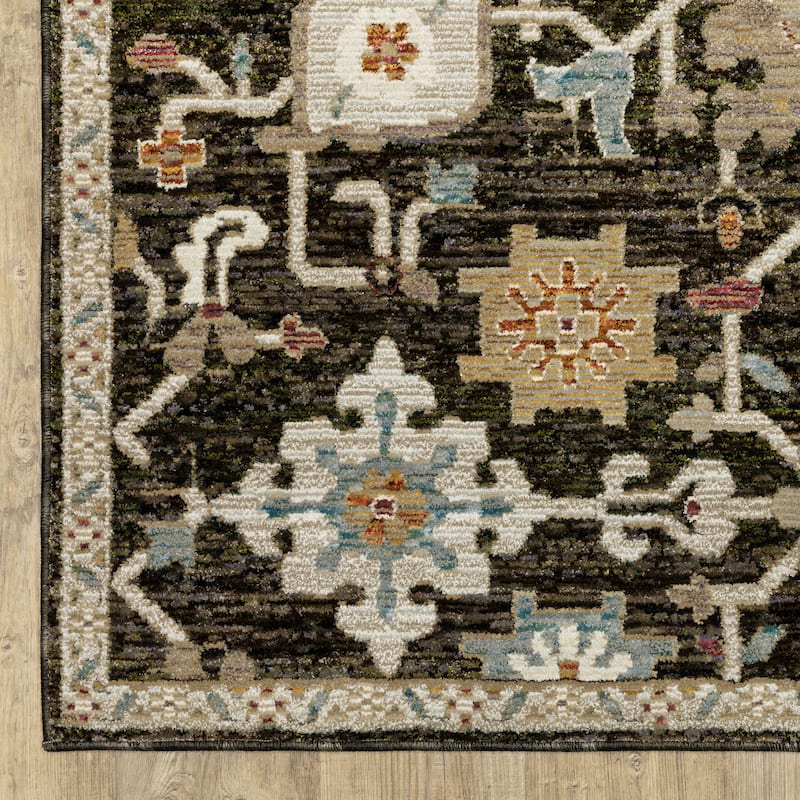Style Haven Adalynn Vintage Bohemian Brown/ Multi Area Rug