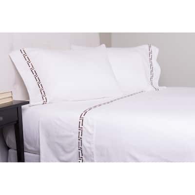 Ellis Sheet Set, Saddle, Queen