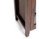 preview thumbnail 15 of 16, WYNDENHALL Stratford Solid Wood Transitional Medium Storage Cabinet - 38"w x 16.1"d x 40.6" h