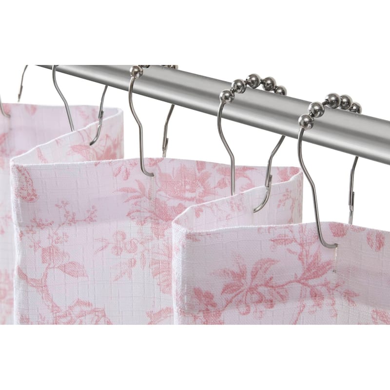 Laura Ashley Walled Garden Shower Curtain -- slub dobby 180gsm