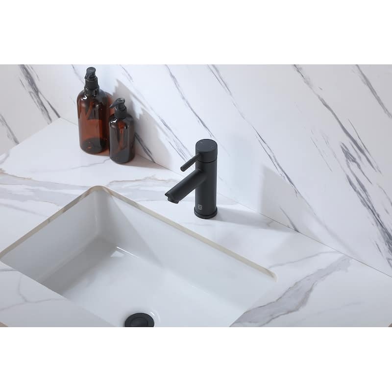 Elegant Lighting FAV-1008 Mia 1.5 GPM Single Hole Bathroom Faucet