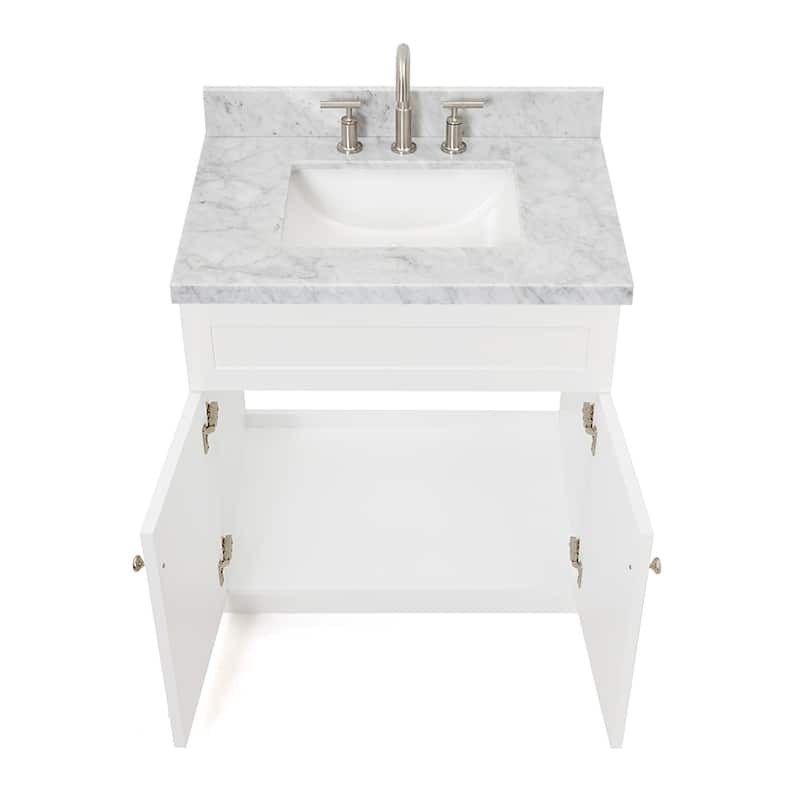 Ariel F031SCWRVO Hamlet 31" Free Standing Single Basin Vanity Set with