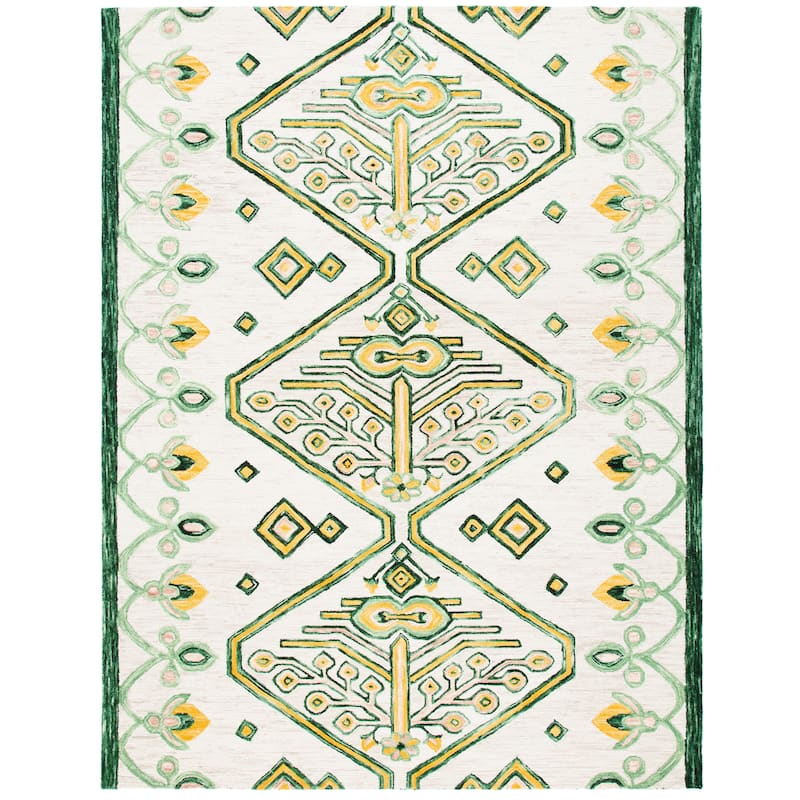 SAFAVIEH Handmade Aspen Giuseppina Boho Tribal Wool Rug