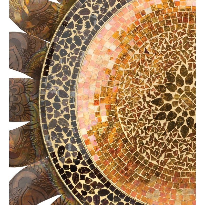 Gold Sun Wall Decor 36