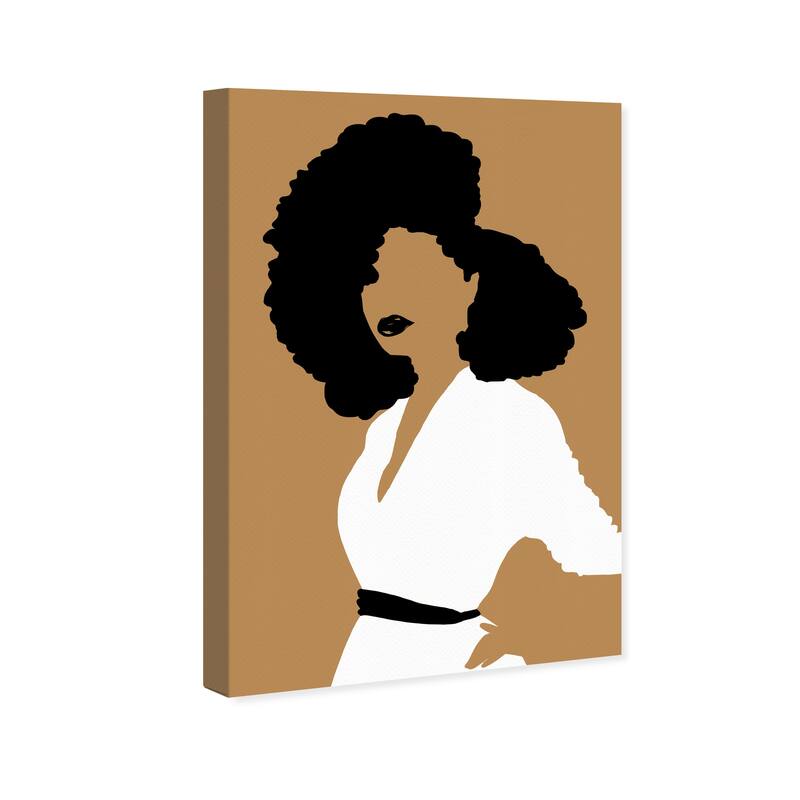Wynwood Studio Fashion and Glam 26761 Glorious White and Modern & Contemporary Wall Art Canvas Print