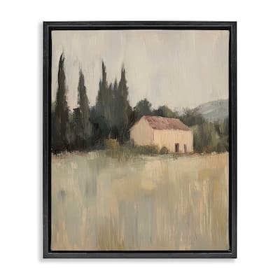 Stupell Blended Nature Landscape Framed Floater Canvas Wall Art Design By Petal Prints Design