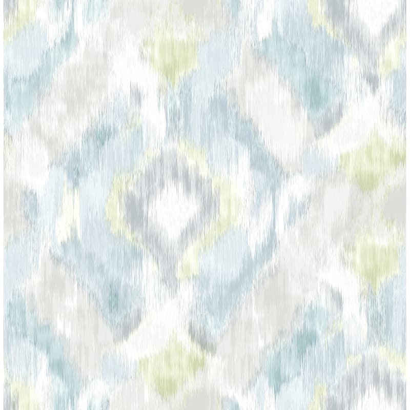 A-Street Prints Aqua Mirage Wallpaper