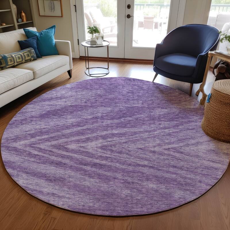 Machine Washable Indoor/ Outdoor Chantille Chevron Modern Rug
