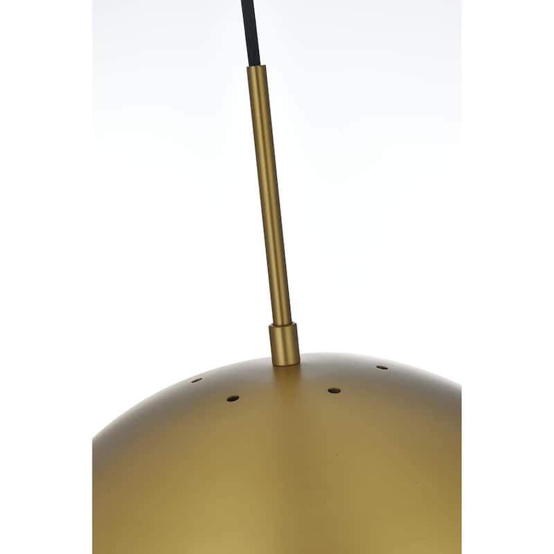1-Light Pendant with 14 inch Frosted White Glass