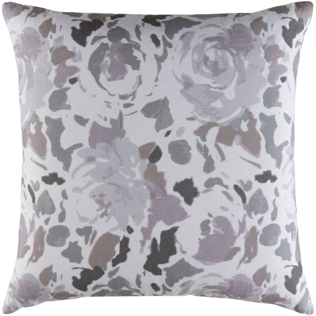 Decorative Sain Lilac 22-inch Throw Pillow Cover
