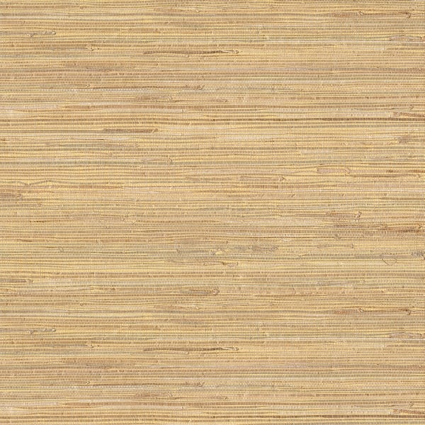 slide 2 of 3, Advantage Daria Beige Grasscloth Wallpaper - 36in x 288in x 2.025in