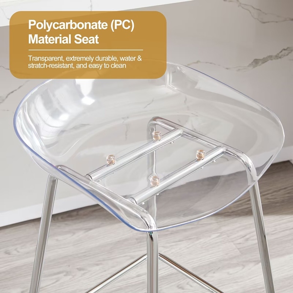 Transparent bar stools uk discount